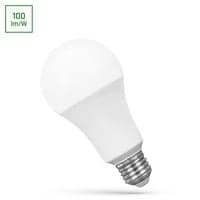 E27 18W, 230V, Varm hvid, A60, Spectrum