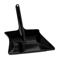 Fejebakke, sort lakeret metal, 370 x 235 mm - Roliba