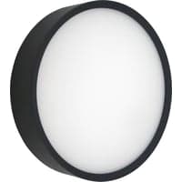 Nordtronic Zoe, udendrs LED vglampe / loftlampe, dmpbar, sort