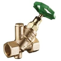 Kemper standard fristrmsventil, muffe/muffe, 1", rdgods