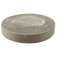 IBF - Betondksel (uarmeret) til 200 mm plast tagbrnd med betonkegle