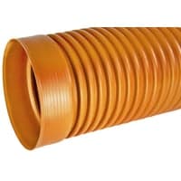 315 x 6000 mm PP-opfringsrr med muffe
