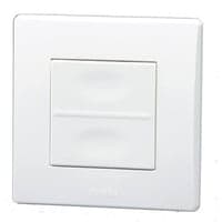 Trdls batteritryk med 1 tryk, hvid TLM1T45P - Yokis