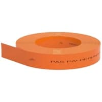 Markeringsbnd, orange, FIBER, 25 x 0,3 mm, 250 meter