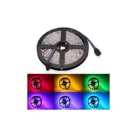 RGB LED strip, 5 meter, 7W pr. meter, 24V DC, 60 LED pr. meter