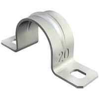 Kabelbjle 605 G, 50 mm, 2-lap, galvanisk forzinket
