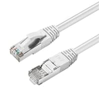 CAT6A S/FTP netvrkskabel, 0.25 meter, hvid, LSZH, AWG26 CU - MicroConnect