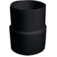 Rrsamlemuffe alu 100mm sort