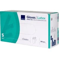 Abena Classic engangshandske, latex, pudderfri, str. S