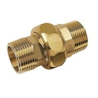 PURAFIT union, 1/2" nippel/nippel, med pakning, siliciumbronze, blyfri