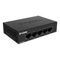 D-Link DGS-105GL 5-ports Gigabit Switch, unmanaged, fanless, metal