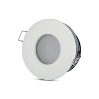GU10/MR16 downlight, uden lyskilde, IP54, hul: 7,5 cm, ml: 8,4 cm