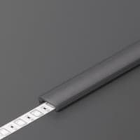 1 meter cover C CLICK, sort - PMMA (Akryl)