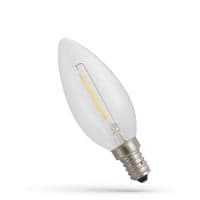 Spectrum E14 1W LED pre, C35, kultrd, 60 lumen, RA 80-85, IP20, 1800K