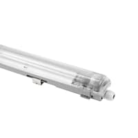 Limea T8 LED armatur - IP65 vandtt, til 1x 120cm LED rr, gennemfortrdet