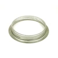 Ventilramme 125mm, galvaniseret, stl, 50 mm hjde, 125 mm diameter