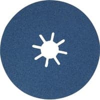 Fiberrondel 125x22 K60, stl aluminium - Zirkon