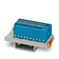 Fordelerblok PTFIX 4/18x1,5-NS35 BU - Phoenix Contact