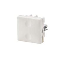FESH SWITCH Curveline afbryder, 1 polet, 1 modul, hvid