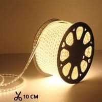 LED-strip, 3000K, 230V, vandtt, IP67 (Type X-2) - pr. meter