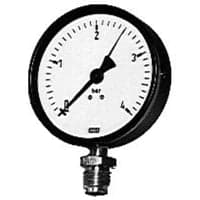 Manometer 1/4" x 63 mm, 10 bar, glycerinfyldt