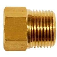 Messing reduktion indv./udv., 3/8" x 3/8" NPT - Serto
