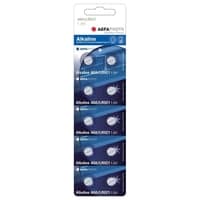 AgfaPhoto knapcellebatteri, LR921/AG6, 10-pak, Alkaline, 1,5V