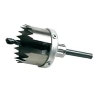 Hulsav med holder, 75 mm