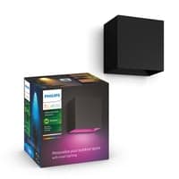 Philips Hue Resonate Down udendrs vglampe, Color & White ambiance, 590lm, Zigbee + Bluetooth, sort