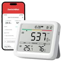 SwitchBot Meter Pro, Co2-, temperatur-, luftfugtighed-, tid, dato og komfortmler