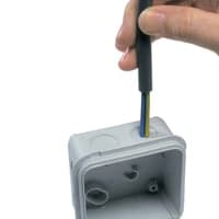 Fibox Membrandse, JB, 2,5 mm2, IP65, gr