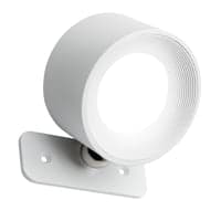 Genopladelig vglampe CCT, 4,5W, Hvid, rund, 360 roterbar, inde/ude, IP54, inkl. lyskilde - hvid
