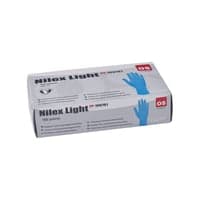 Nilex engangshandske, 10 (XL), nitril, pudderfri, 0.08mm, bl, ske med 100 stk. - Boisen Safety