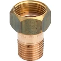 Forskruning m. omlber, Rdgods Silicum Bronze - 1.1/4" x 1"