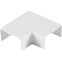 Hager Kabelkanal LF - Fladvinkel, 60 x 110 mm (til LF 60110 og LF 60111), perlehvid