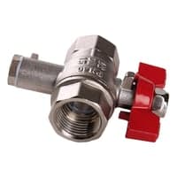 Sensonic kugleventil, 1/2"