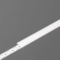 Cover C2 CLICK, 2 meter, mlkehvidt - PMMA (Akryl)