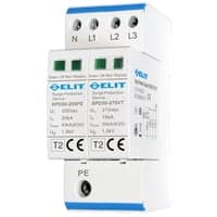 Chint transientbeskyttelse SPD30-4PT2-255/275V, 2 modul