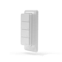 Shelly BLU RC Button 4 ZB, Bluetooth + Zigbee, hvid