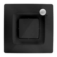 Ventilator Silent One 100 mm, med adaptiv hygrostat, sort - Thermex