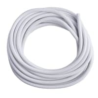 Ledning H03VV-F rund 3G0,75 hvid, 10 meter