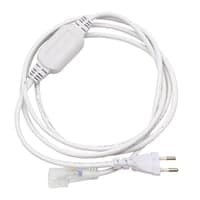 Stik til 230V LED strip (Slim COB), 2 meter, inkl. endeprop, 230V