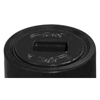 AVK prop, 80 mm, sort, tekst "VAND - AVK", til fast gadedksel (restsalg)
