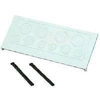 Fibox F320-4, blanketflange type 324, 12xM25/M20
