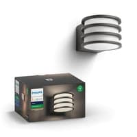 Philips Hue Lucca udendrs vglampe, white, LED, antracit