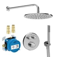 Ceratherm Navigo & EasyBox indbygning sampak (rund design), krom