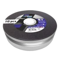 Norton X-treme Pro skreskive, 125x1,0mm, TWSET ZA60ZZ T41, til stl og rustfrit stl, dse med 10 stk.