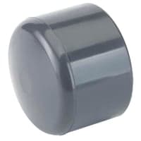 TP PVC-U slutmuffe, 25 mm