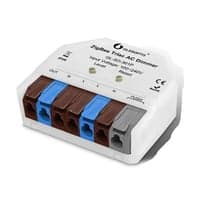 Gledopto Zigbee AC triac indbygningsdmper, push-dim, LED dmper, 400W, 230V - virker med Philips Hue
