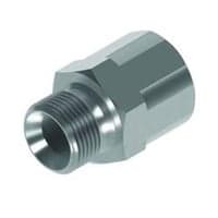 Hydraulik Nipple/Muffe, 1" BSP x 3/4" BSP
